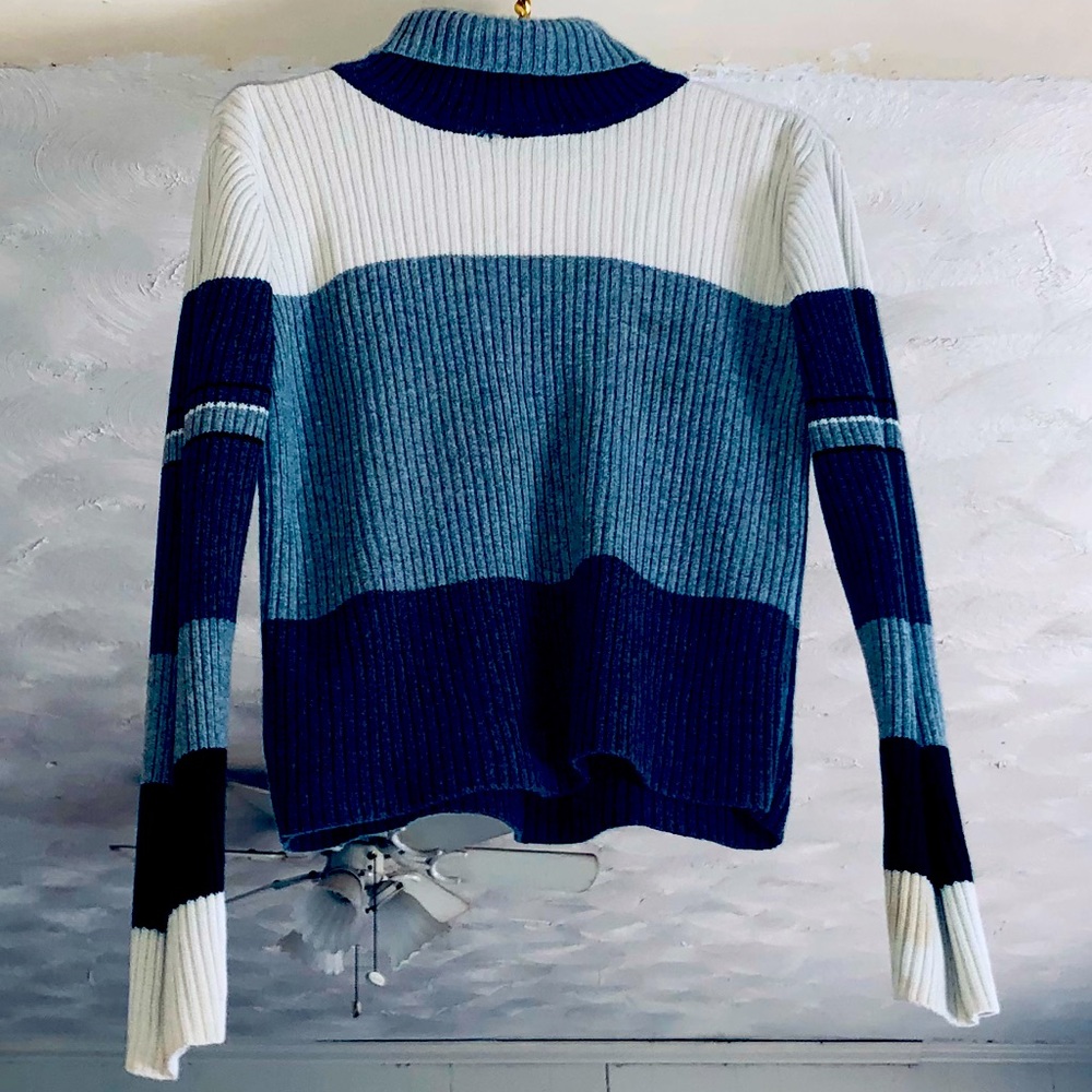 Striped Turtleneck